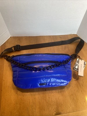 BCBGeneration Tres en Uno Azul Hinchado Convertible Bolso de Hombro Y2K NUEVO Foto 1 de 4