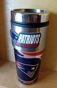 Vaso de café New England Patriots - Taza de viaje Patriots vaso - Emblema NFL - Imagen 1 de 6