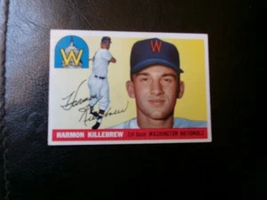 1955 Topps #124 Harmon Killebrew Original ROOKIE RC HOF EX CENTERED - Picture 1 of 5