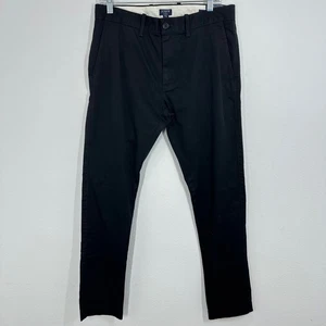 J. Crew Men's Slim-fit flex chino Khaki Pants Black Size 31x32 NWT Career Casual - Picture 1 of 9