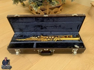 Saxofón Soprano Yamaha 62 "Purple Logo" - 11,xxx ¡Nuevo/Antiguo Stock! Foto 1 de 4