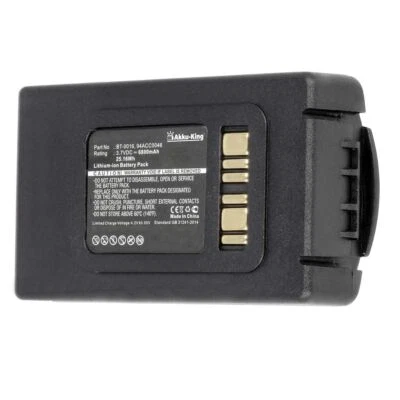 Akku-King Akku ersetzt Datalogic 94ACC0046 - Li-Ion 6800mAh - für Skorpio X3, X4