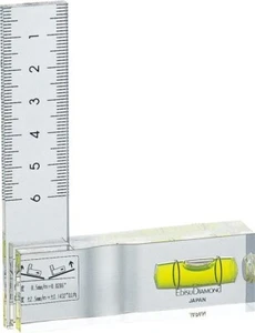 EBISU SQUARE LEVEL ED-SQ Non Magnet Skeleton Type Made in Japan - Picture 1 of 3