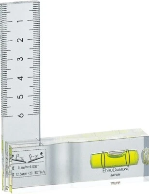 EBISU SQUARE LEVEL ED-SQ Non Magnet Skeleton Type Made in Japan - Image 1 of 3