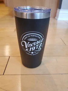 Aged to Perfection 1972 Vintage 1972 Tumbler of the Fifties 50th Birthday Gift. - Picture 1 of 3