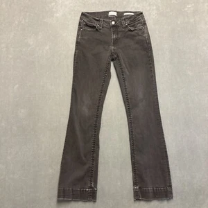 Daytrip Virgo Bootcut Low Rise Jeans Womens 27L Black Stretch Denim - Picture 1 of 14