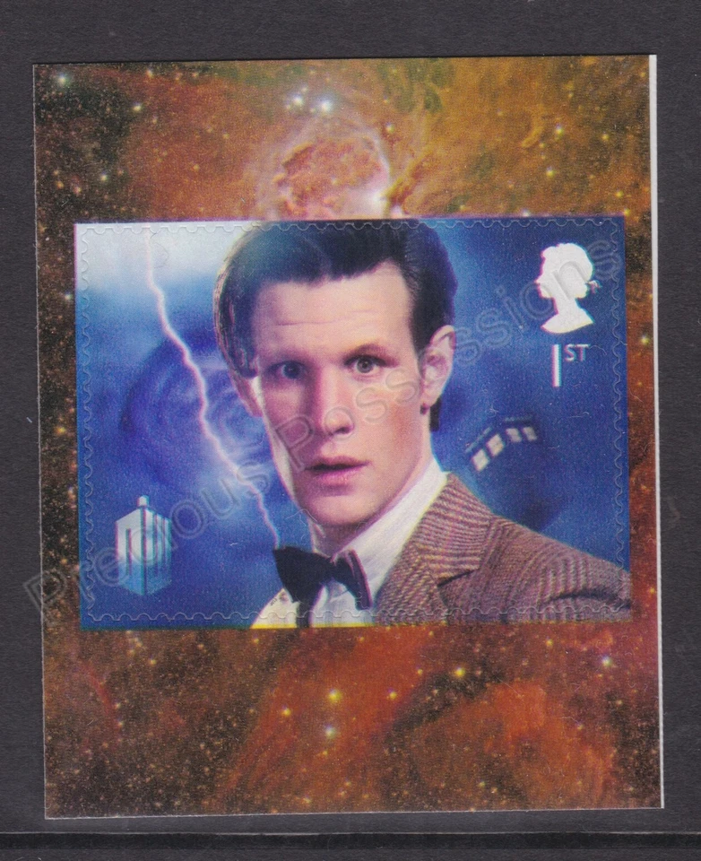 GB SG 3448 MNH MINT STAMP DOCTOR DR WHO 2013 MATT SMITH S/A EX BOOKLET - Image 1 of 1