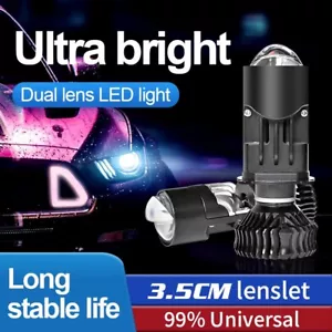super bright 120w led projector lens mini h4 9003 car led headlight - Picture 1 of 5
