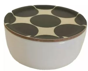 Hermoso tazón de sopa/dip de porcelana marfil con tapa Crate &Barrel NUEVO - Imagen 1 de 9