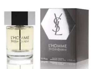 New Authentic YSL Yves Saint Laurent L'Homme 100ml EDT Perfume - Picture 1 of 2