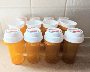 LEERE PILLENFLASCHEN 12er Set Walgreens Wendeverschluss leicht zu öffnen - Bild 1 von 5