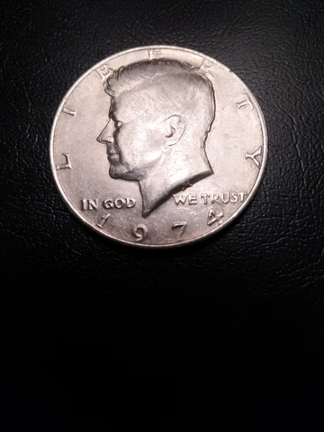 1974-P Kennedy Half Dollar Cover