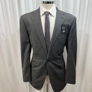 Traje M&S Lana Pura 2 Piezas Autógrafo Timothy Everest Gris C42M W38 L31 - Imagen 1 de 23