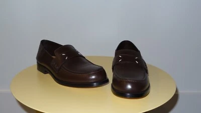 $990 MAISON MARTIN MARGIELA BROWN LEATHER CAMDEN LOAFERS SIZE 41 - Image 1 of 4