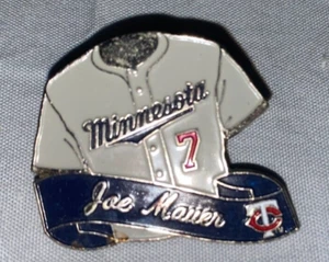 Joe Mauer Minnesota Twins Anstecknadel Hutnadel (BeuteltascheEEE) - Bild 1 von 4