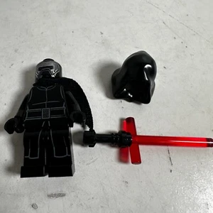 Lego Star Wars 75139 Minifigure Leader Suprême Noir Kylo Ren avec Casque et Sabre - Photo 1/7
