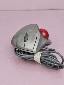 Logitech Trackman Wheel Mouse Optical T-BB18 RED LED Version - EXC CONDITION #10 - Picture 1 of 6