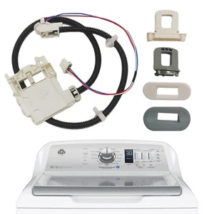 Kit cablaggio gruppo interruttore blocco coperchio per lavatrice GE WH08X32697 WH01X279 - Foto 1 di 7