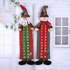 Christmas Advent Calendar 24-Pocket Wall Hanging Xmas Count Down for Holiday