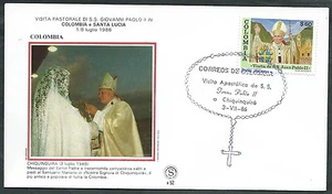 1986 VATICANO VIAGGI DEL PAPA COLOMBIA CHIQUINQUIRA - SV - Picture 1 of 1