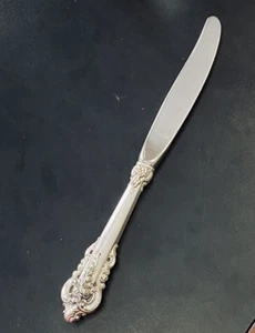 Wallace ~ Antique Sterling Silver "Grande Baroque" ~ 9" Knife - Picture 1 of 6