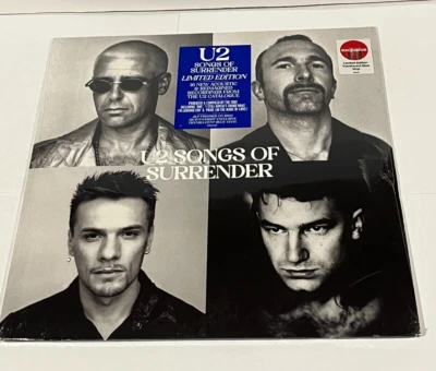 U2 SONGS OF SURRENDER 2 LP SET LIMITED EDITION TRANSLUCENT BLUE VINYL NEW Foto 1 de 4