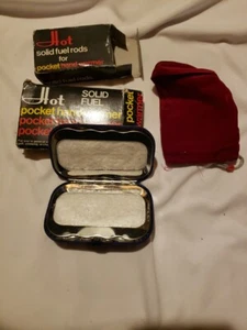 BRANDNEU STESCO FESTBRENNSTOFF HEISSE TASCHE HANDWÄRMER mit Brennstäben - Bild 1 von 6