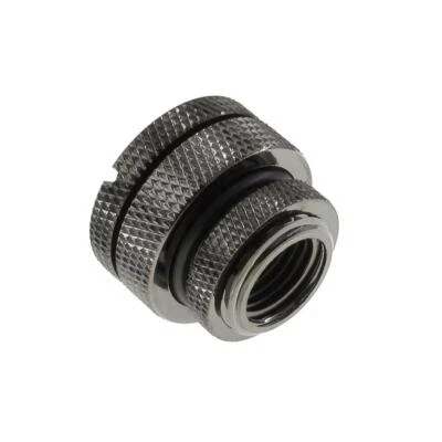 XSPC M20 to G1/4 Fillport (Black Chrome) - Image 1 of 4