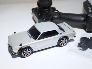 Kyosho Mini-Z MA-020 AWD FHSS Skyline 2000GT-R Hakosuka Fullset USED W/ KT-531P - Picture 1 of 15