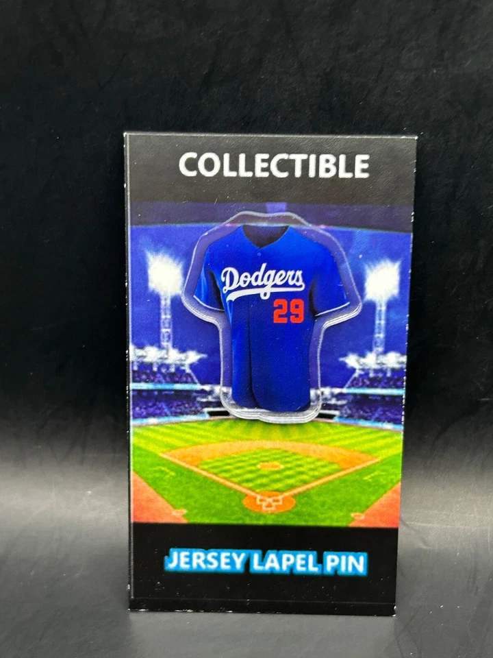 Camiseta de los Dodgers de Los Ángeles Adrián Beltré solapa pin-clásico RETRO coleccionable Foto 1 de 1