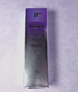 IT COSMETICS Your Skin But Better Makeup Primer+ Oil-Free ALL DAY 1 OZ NIB USA - Picture 1 of 3
