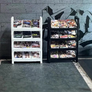 1/64 Diorama Magazine Rack Model City Garage Workshop Scene Display Props Models - Picture 1 of 10