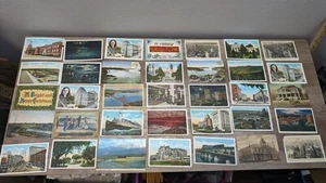 Huge Lot Of 300+ Vintage Postcards Unused Various places - Picture 1 of 19
