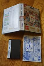 Olympic Gold (Sega Master System SMS) Complete in Case PAL Import