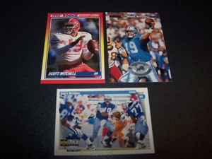 Lote de 3 cartas diferentes Scott Mitchell 26 - Imagen 1 de 2
