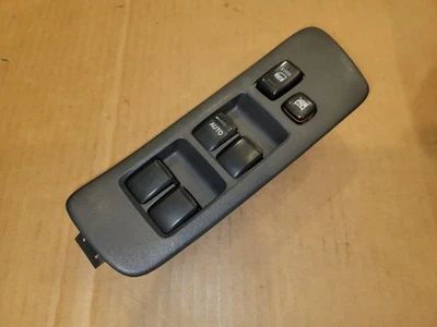 2001-2007 TOYOTA HIGHLANDER MASTER INTERRUPTOR DE JANELA DE ENERGIA FABRICANTE DE EQUIPAMENTO ORIGINAL CINZA ESCURO 84040-48122 - Imagem 1 de 4