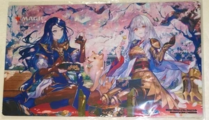 Alfombra de juego Magic The Gathering Emperor para ver flores de cerezo - Imagen 1 de 6