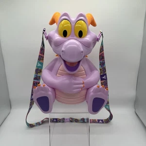 Disney Parks Figment Popcorn Bucket 40th Year EPCOT Festival Of The Arts 12" - Picture 1 of 15