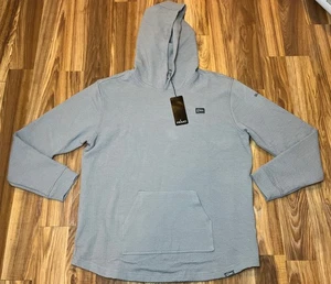 Primo Hoodie Mens 2XL Gray Waffle Knit Golf Pullover Performance 90$ MSRP - Picture 1 of 10
