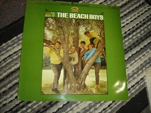 The Beach Boys - The Best Of Japan Gatefold Maroon Vinyl LP Lyrics E/VG+ - Picture 1 of 3