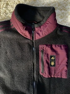 @@ ADIDAS DFB Herren Fleece Jacke Gr. L Fussball Deutschland Nationalmannschaft - Bild 1 von 4