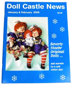 Doll Castle News Magazine January February 2006 Revlon Dolls Ginny 10th Anni - Picture 1 of 6