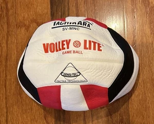 Tachikara SV-MNC Volleyball Game Ball Red, White, Black - Picture 1 of 4