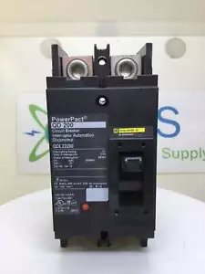 Square D PowerPact QDL22200 Leitungsschutzschalter 2-polig 200 Ampere QD 200 - Bild 1 von 8