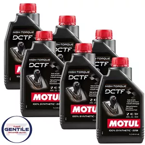 MOTUL HIGH TORQUE DCFT OLIO CAMBIO DOPPIA FRIZIONE DSG AUTOMATICO 100% SINT 6 LT - Foto 1 di 1