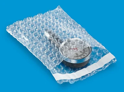 750 Bubble Out Bags 4x5.5 Protective Wrap Pouches Self Sealing Bubble Lined Bags - Image 1 of 4