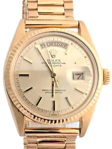 Rolex Day-Date ref 1803 18k Gold Bracelet Vintage Watch 36mm Automatic - Picture 1 of 24