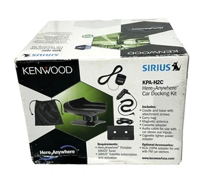 KENWOOD KPA-H2C CAR DOCKING KIT FOR KENWOOD HERE2ANYWHERE SIRIUS RADIO BRAND NEW - Picture 1 of 8