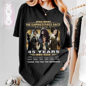 Star Wars The Empire Strikes Back Episode 5 45th Anniversary Tshirt Men Women - Picture 1 of 3