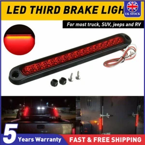 DOT-Compliant 2x 15LED Red Light Bar - 10'' Trailer Reverse/Tail Strip - Picture 1 of 11